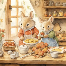 Load image into Gallery viewer, AB Diamond Painting - Full Round - Mouse parent-child time (30*30CM)
