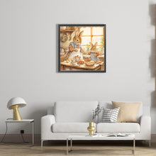 Load image into Gallery viewer, AB Diamond Painting - Full Round - Bunny¡¯s warm family time (30*30CM)
