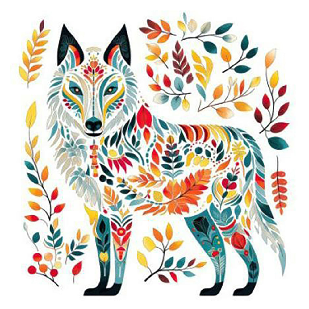 Diamond Painting - Full Round - fox (40*40CM)