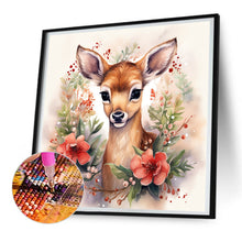 Load image into Gallery viewer, Diamond Painting - Full Round - Christmas winter elk (30*30CM)
