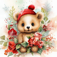 Load image into Gallery viewer, Diamond Painting - Full Round - Christmas winter bear (30*30CM)
