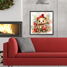 Load image into Gallery viewer, Diamond Painting - Full Round - Christmas winter bear (30*30CM)
