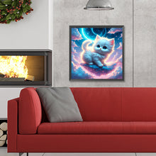 Load image into Gallery viewer, Diamond Painting - Full Round - Dengtian kitten (30*30CM)
