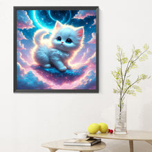 Load image into Gallery viewer, Diamond Painting - Full Round - Dengtian kitten (30*30CM)
