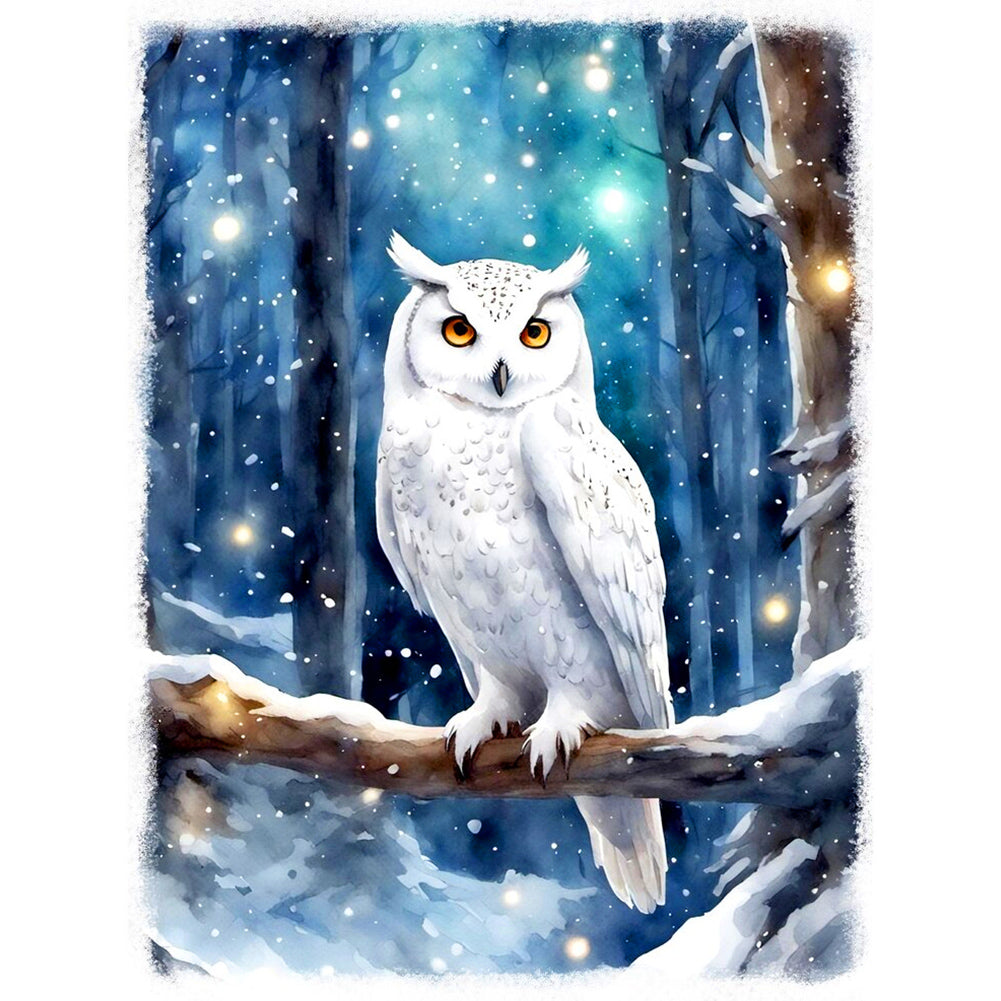 Diamond Painting - Full Round - owl (30*40CM)