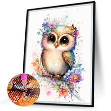 Load image into Gallery viewer, Diamond Painting - Full Round - owl (30*40CM)
