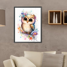 Load image into Gallery viewer, Diamond Painting - Full Round - owl (30*40CM)
