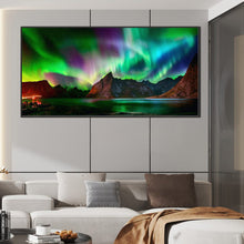 Load image into Gallery viewer, AB Diamond Painting - Full Round - Aurora at night (80*40CM)

