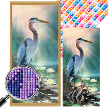 Load image into Gallery viewer, AB Diamond Painting - Full Square - Crane in the lake (40*85CM)
