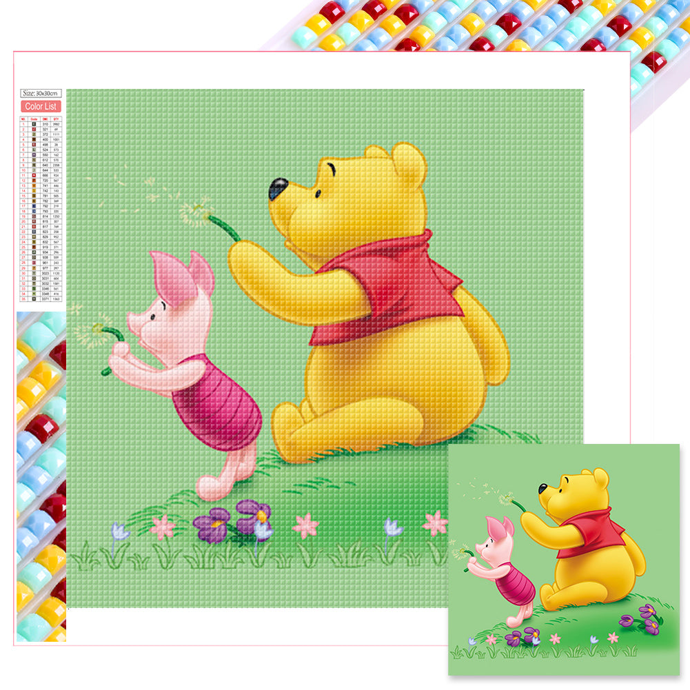 Diamond Painting - Full Square - bear (30*30CM)