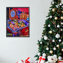 Load image into Gallery viewer, Diamond Painting - Full Round - bedtime story little dinosaurs (30*40CM)
