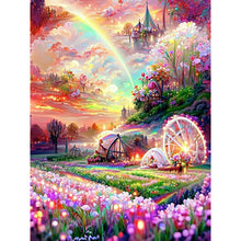 Load image into Gallery viewer, Diamond Painting - Full Round - Rainbow Manor (30*40CM)
