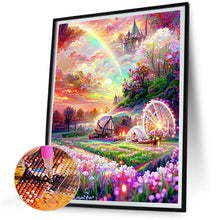 Load image into Gallery viewer, Diamond Painting - Full Round - Rainbow Manor (30*40CM)
