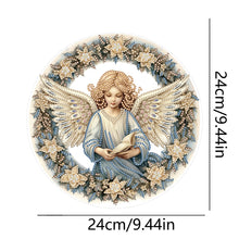 Load image into Gallery viewer, Angel Girl Single-Sided Diamond Painting Hanging Pendant for Home Wall Decor
