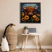 Load image into Gallery viewer, AB Diamond Painting - Full Square - Flowers and cows (30*30CM)

