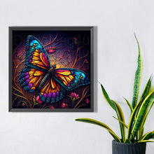 Load image into Gallery viewer, AB Diamond Painting - Full Square - flowers and butterflies (30*30CM)

