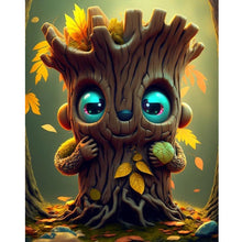 Load image into Gallery viewer, Diamond Painting - Full Round - Cute little tree spirit (40*50CM)
