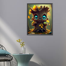 Load image into Gallery viewer, Diamond Painting - Full Round - Cute little tree spirit (40*50CM)

