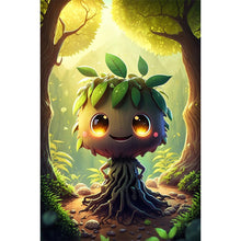 Load image into Gallery viewer, Diamond Painting - Full Round - Cute tree spirit (40*60CM)
