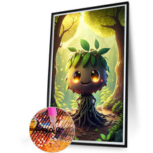 Load image into Gallery viewer, Diamond Painting - Full Round - Cute tree spirit (40*60CM)
