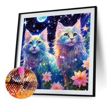 Load image into Gallery viewer, Diamond Painting - Full Square - cat cat (30*30CM)
