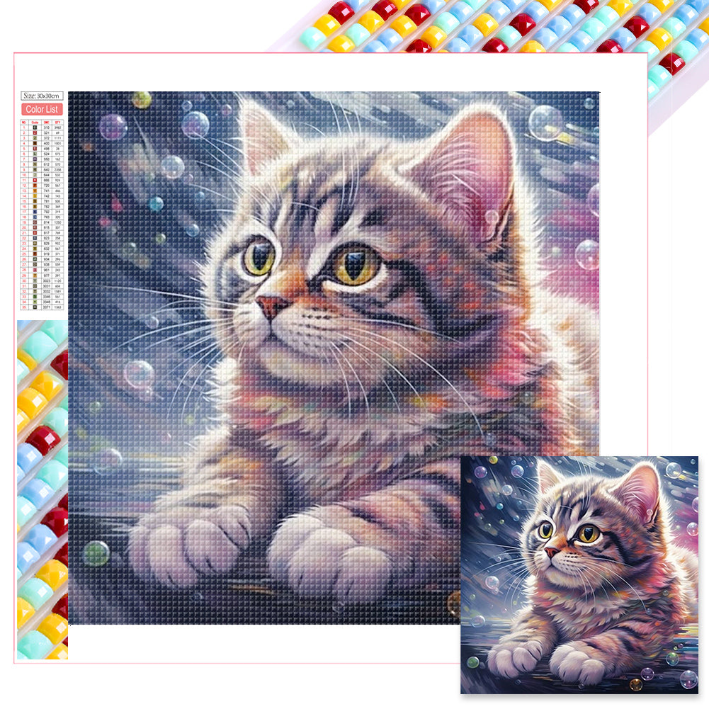 Diamond Painting - Full Square - cat cat (30*30CM)