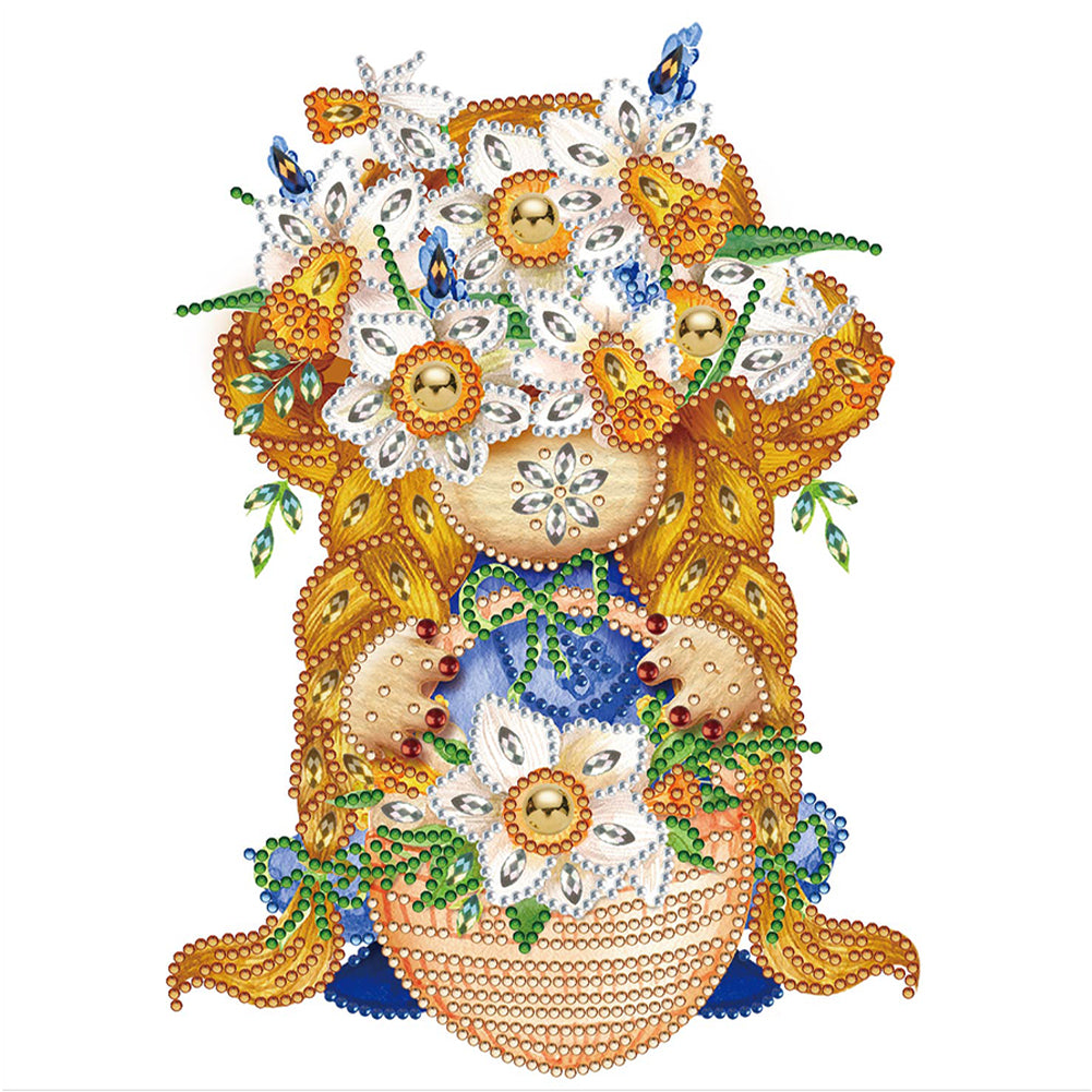 Diamond Painting - Partial Special Shaped - Garden Gnome (30*30CM)