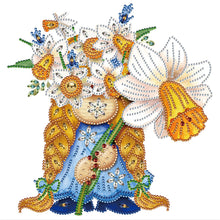 Load image into Gallery viewer, Diamond Painting - Partial Special Shaped - Garden Gnome (30*30CM)
