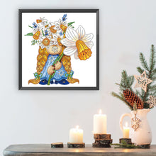 Load image into Gallery viewer, Diamond Painting - Partial Special Shaped - Garden Gnome (30*30CM)
