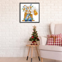 Load image into Gallery viewer, Diamond Painting - Partial Special Shaped - Garden Gnome (30*30CM)
