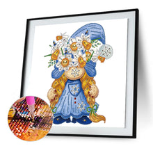 Load image into Gallery viewer, Diamond Painting - Partial Special Shaped - Garden Gnome (30*30CM)
