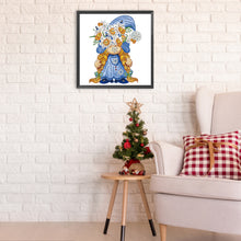 Load image into Gallery viewer, Diamond Painting - Partial Special Shaped - Garden Gnome (30*30CM)
