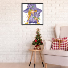 Load image into Gallery viewer, Diamond Painting - Partial Special Shaped - Garden Gnome (30*30CM)
