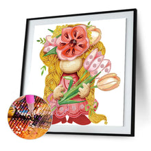 Load image into Gallery viewer, Diamond Painting - Partial Special Shaped - Garden Gnome (30*30CM)
