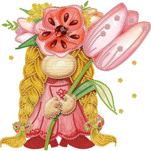 Load image into Gallery viewer, Diamond Painting - Partial Special Shaped - Garden Gnome (30*30CM)
