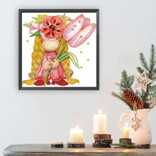 Load image into Gallery viewer, Diamond Painting - Partial Special Shaped - Garden Gnome (30*30CM)
