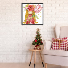 Load image into Gallery viewer, Diamond Painting - Partial Special Shaped - Garden Gnome (30*30CM)
