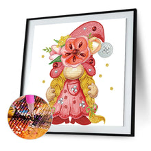 Load image into Gallery viewer, Diamond Painting - Partial Special Shaped - Garden Gnome (30*30CM)
