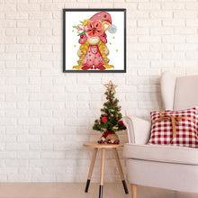Load image into Gallery viewer, Diamond Painting - Partial Special Shaped - Garden Gnome (30*30CM)
