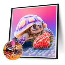 Load image into Gallery viewer, Diamond Painting - Full Round - sea turtle in ocean (30*30CM)
