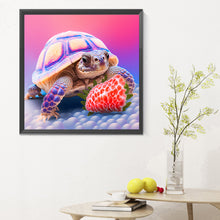 Load image into Gallery viewer, Diamond Painting - Full Round - sea turtle in ocean (30*30CM)
