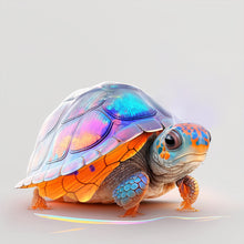 Load image into Gallery viewer, Diamond Painting - Full Round - sea turtle in ocean (30*30CM)
