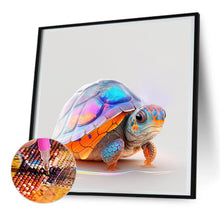 Load image into Gallery viewer, Diamond Painting - Full Round - sea turtle in ocean (30*30CM)
