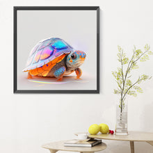 Load image into Gallery viewer, Diamond Painting - Full Round - sea turtle in ocean (30*30CM)

