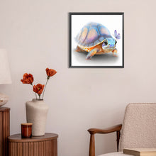 Load image into Gallery viewer, Diamond Painting - Full Round - sea turtle in ocean (30*30CM)
