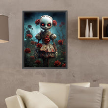 Load image into Gallery viewer, Diamond Painting - Full Round - skull doll (30*40CM)
