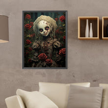 Load image into Gallery viewer, Diamond Painting - Full Round - skull doll (30*40CM)
