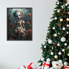 Load image into Gallery viewer, Diamond Painting - Full Round - skull doll (30*40CM)
