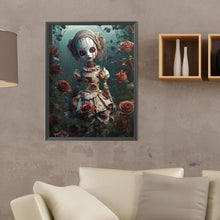 Load image into Gallery viewer, Diamond Painting - Full Round - skull doll (30*40CM)
