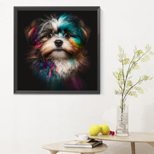 Load image into Gallery viewer, Diamond Painting - Full Round - color puppy (30*30CM)
